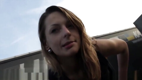 Amateur Czech street hooker is a master at...