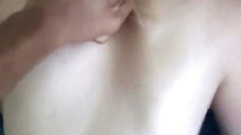 Pole riding ends with multiple orgasms for...